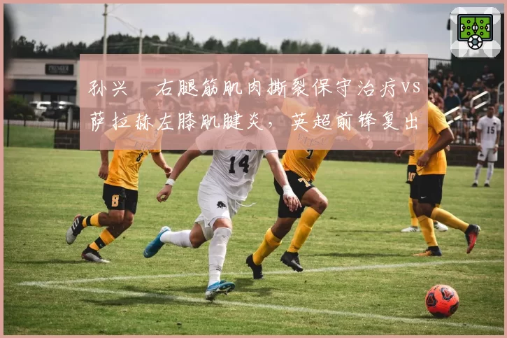 孙兴慜右腿筋肌肉撕裂保守治疗vs萨拉赫左膝肌腱炎，英超前锋复出时间表对比