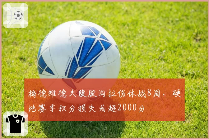 梅德维德夫腹股沟拉伤休战8周，硬地赛季积分损失或超2000分